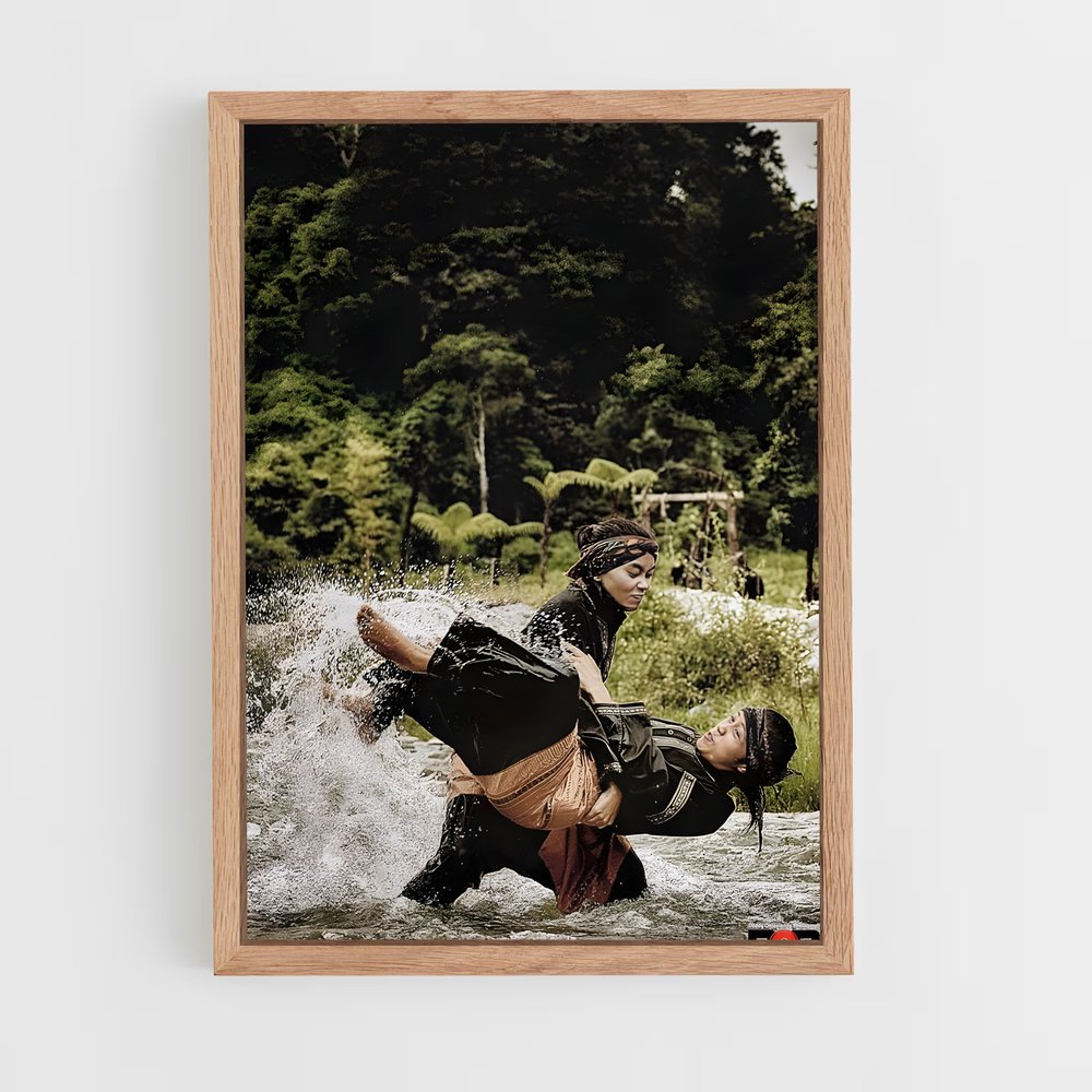 Poster Chute Épique – affiche Pencak Silat (vue 4)